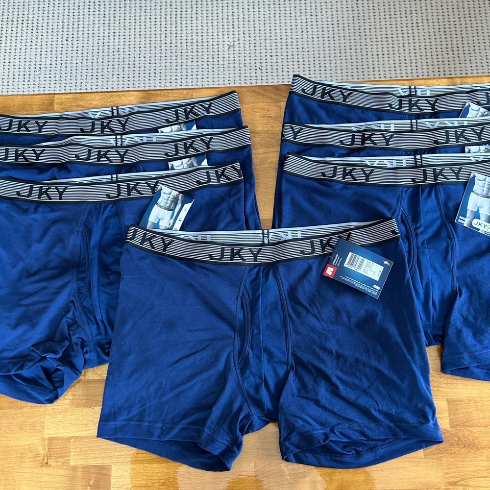 Jockey Men's Boxer Briefs - Navy, Gray, Black
31 pairs in total. - Picture 8 of 8